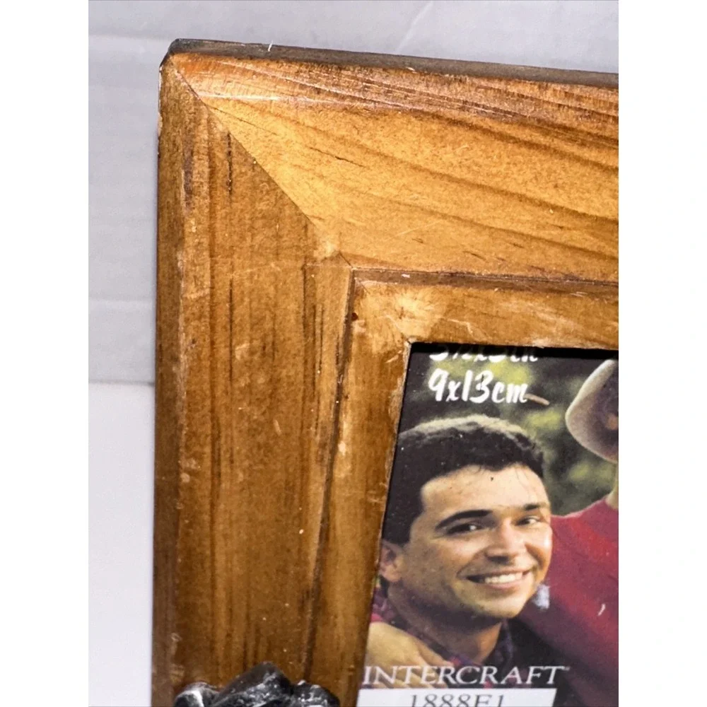 Intercraft Wood Golf Photo Frame 3.5x5 3D Golf Bag Flag Sports Decor 1888E1